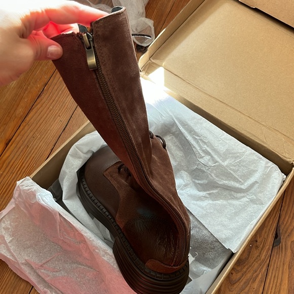 Leather Dwarves boots size 8 1/2 - Picture 7 of 10